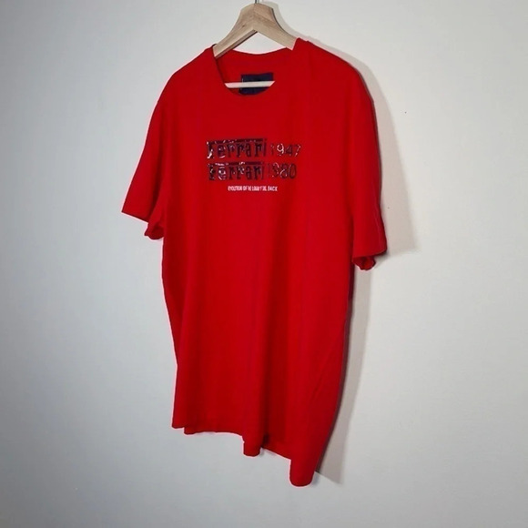 FERRARI | OFFICIAL  PRODUCT RED BRAND LOGO TSHIRT - Picture 3 of 10